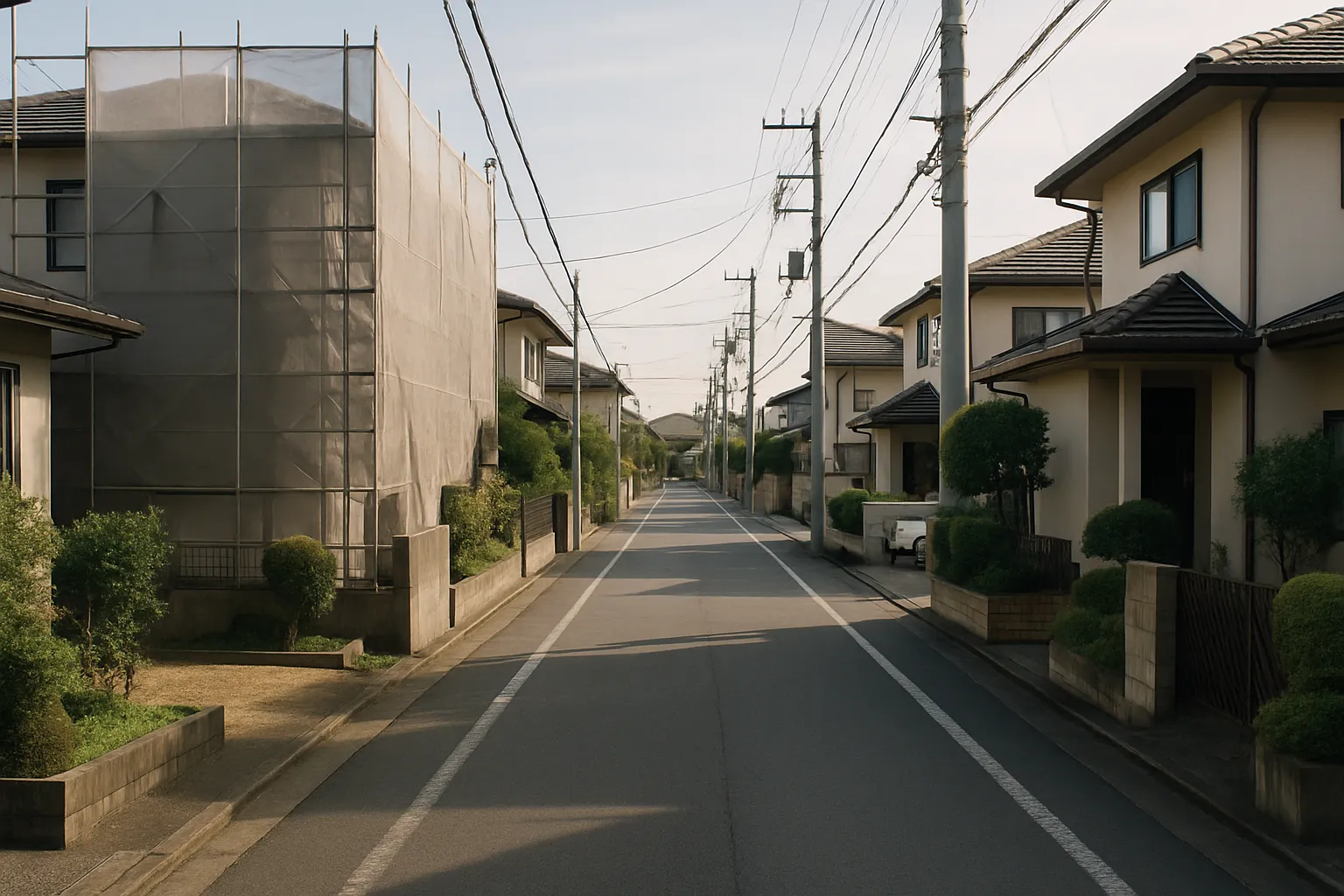 外壁塗装の相場と補助金を調べる住宅の写真